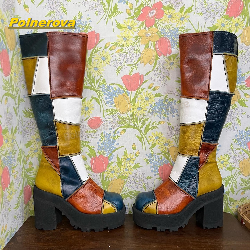 Street Fashion Y2K - Stivali Alti al Ginocchio da Donna