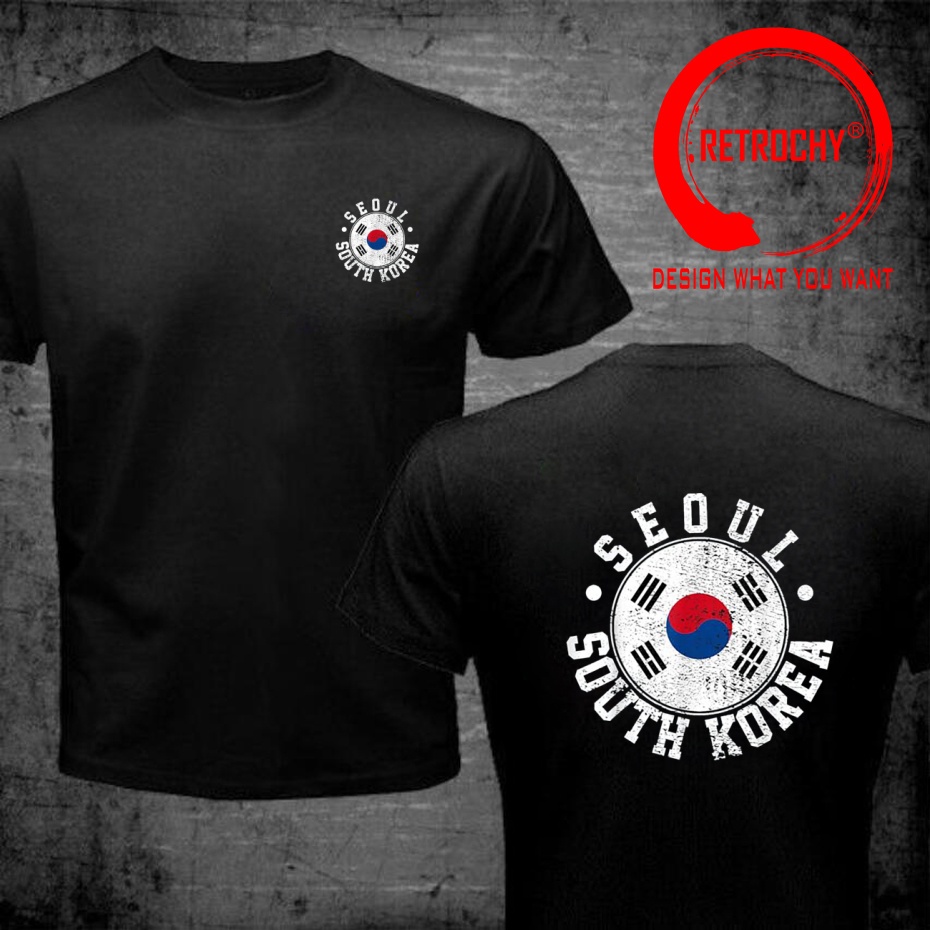 Street Fashion Seoul - Maglietta dal design divertente vintage effetto