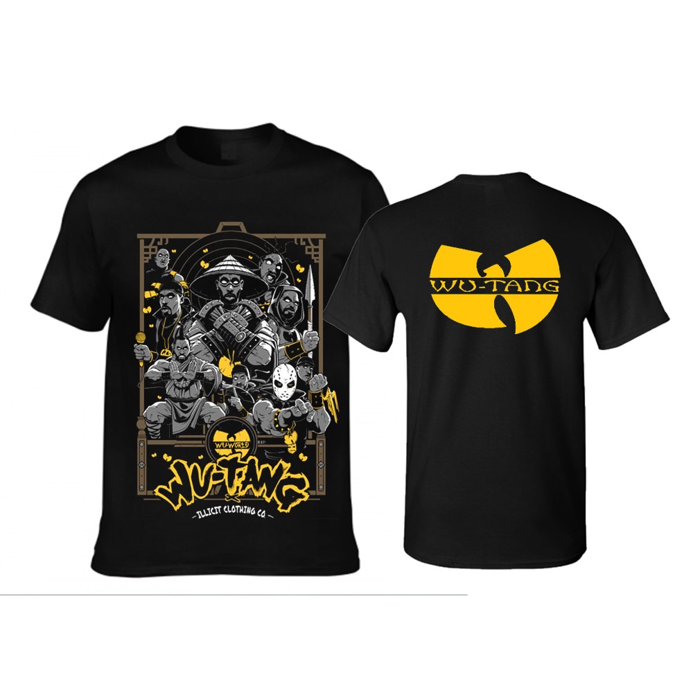 Street Fashion Poster - T-shirt Stampata WU-TANG Clan Album Poster