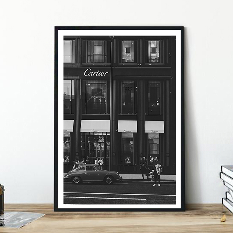Street Fashion Poster - Quadri su Tela Stile Europeo, Poster