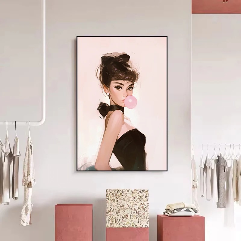 Coquette Trendy Paris Street B - Street Fashion Poster recensione e prezzo