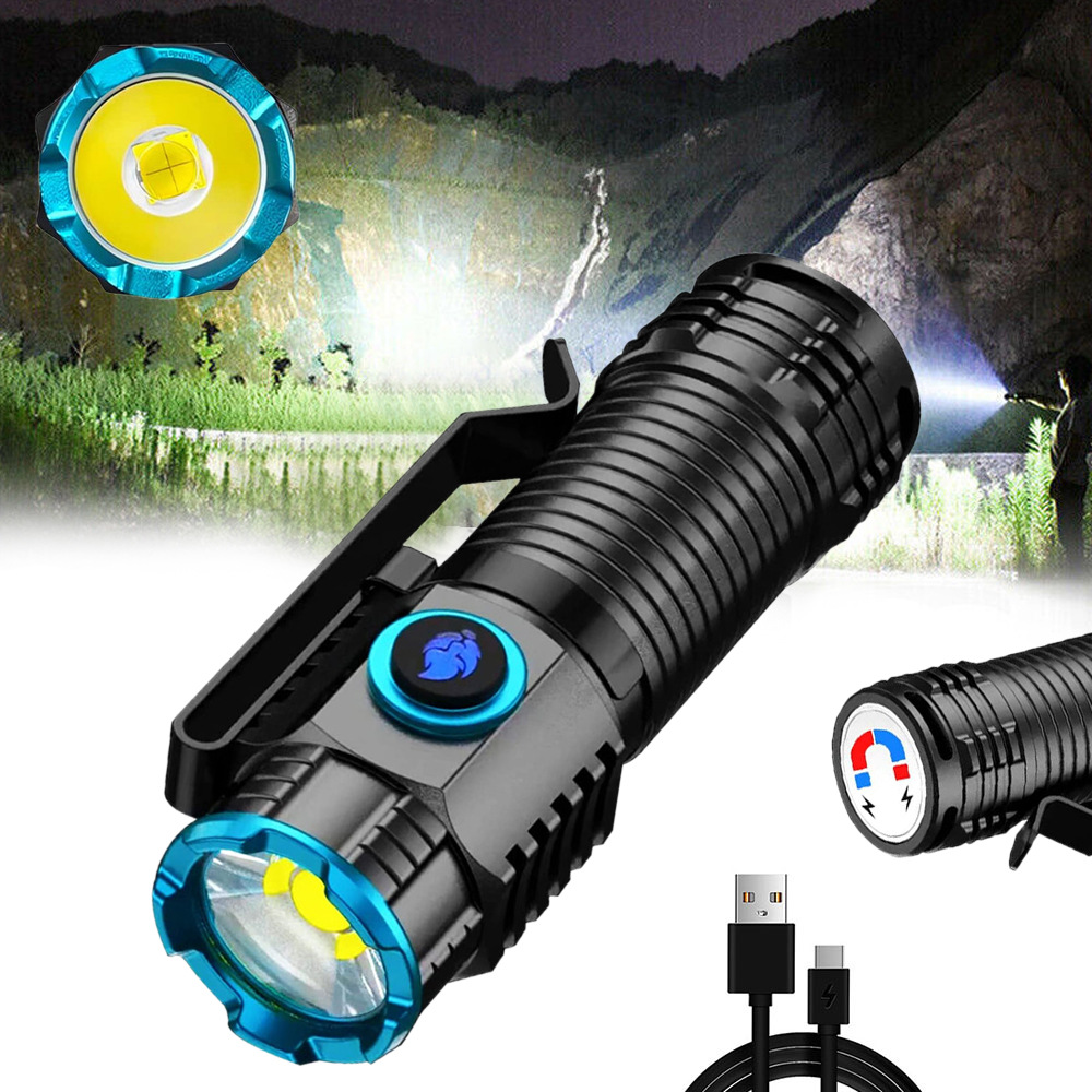 Potente XHP50 LED torcia Mini  - Street Fashion Blog recensione e prezzo