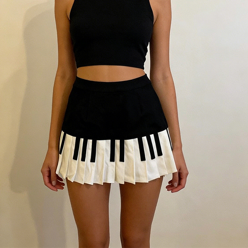 Gonne Estive da Donna di Desig - Street Fashion Korean Girl recensione e prezzo