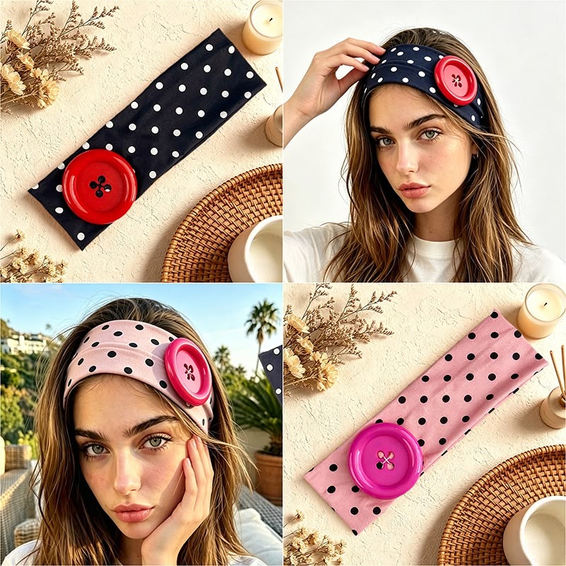 Fascia per capelli alla moda p - Street Fashion Korean Girl recensione e prezzo