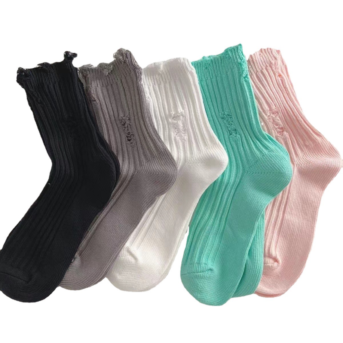 Calzini Lunghi in Cotone da Do - Street Fashion Korean Girl recensione e prezzo