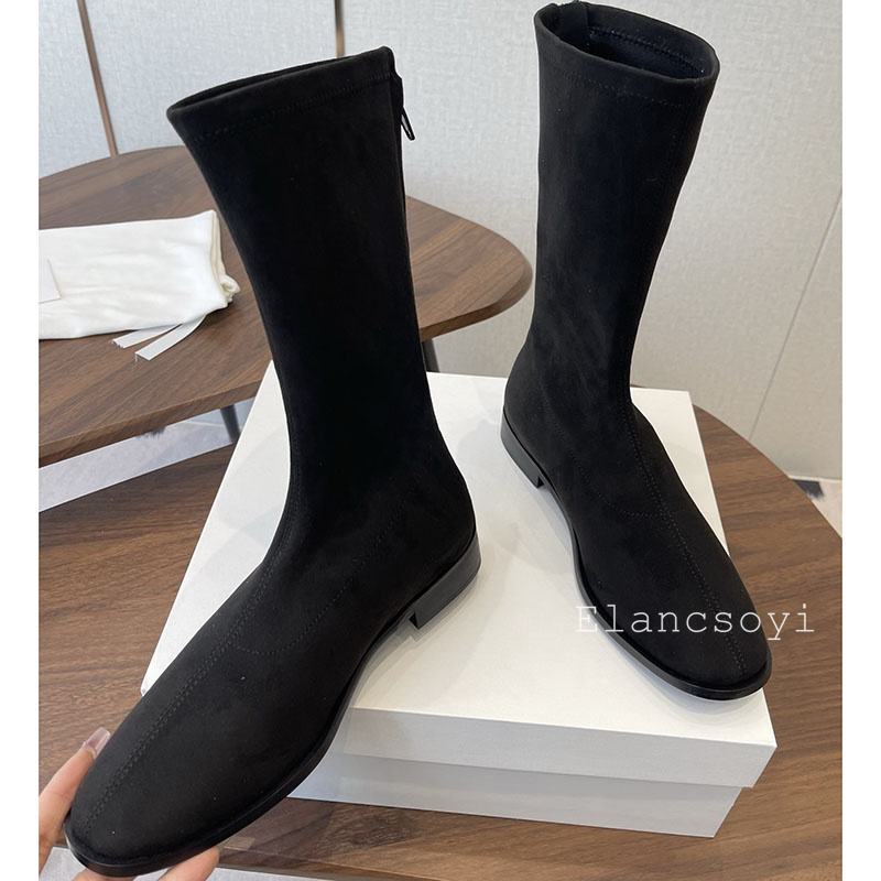 Stivali elasticizzati Donna Pu - Street Fashion Rome 2025 recensione e prezzo