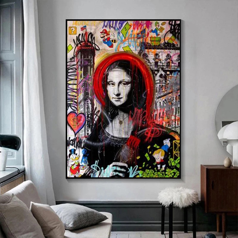 Modern Street Pop Art murale B - Street Fashion Poster recensione e prezzo