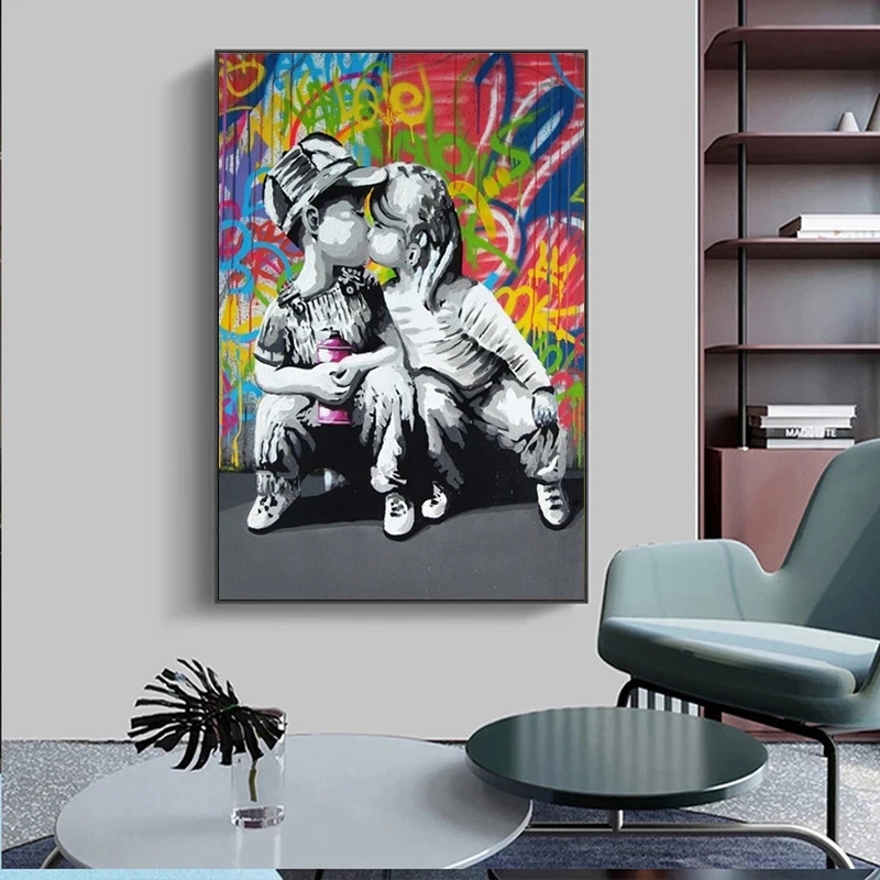 Modern Street Pop Art murale B - Street Fashion Poster recensione e prezzo