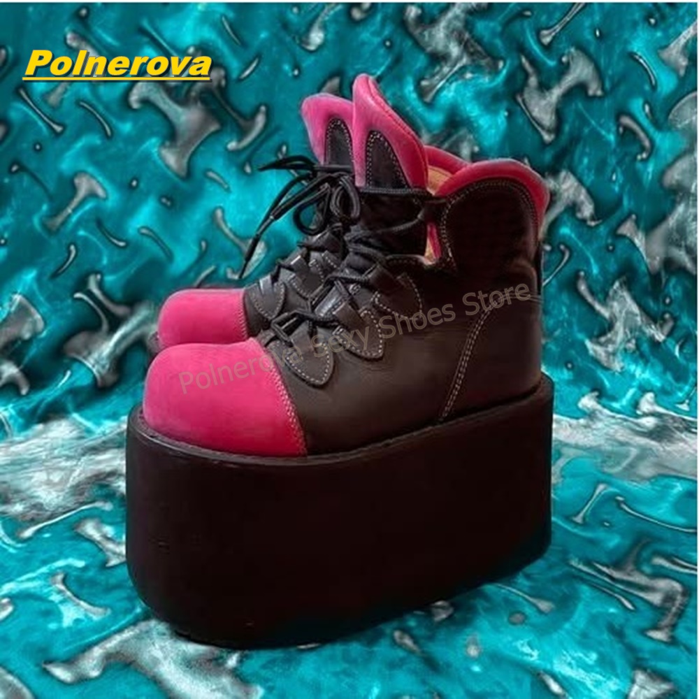 Stivali Y2K Punk con plateau a - Street Fashion Y2K recensione e prezzo