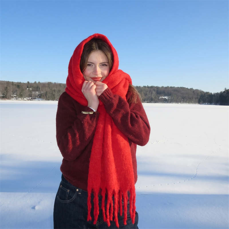 Sciarpa Vintage in Mohair con  - Street Fashion Hijab recensione e prezzo