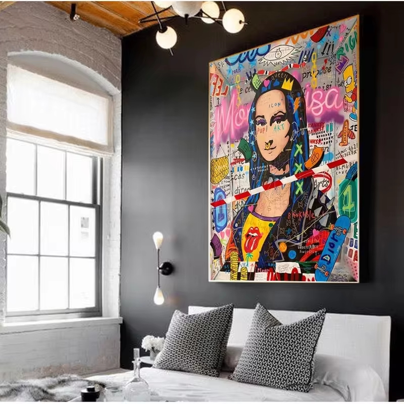 Graffiti astratti Street Art D - Street Fashion Poster recensione e prezzo