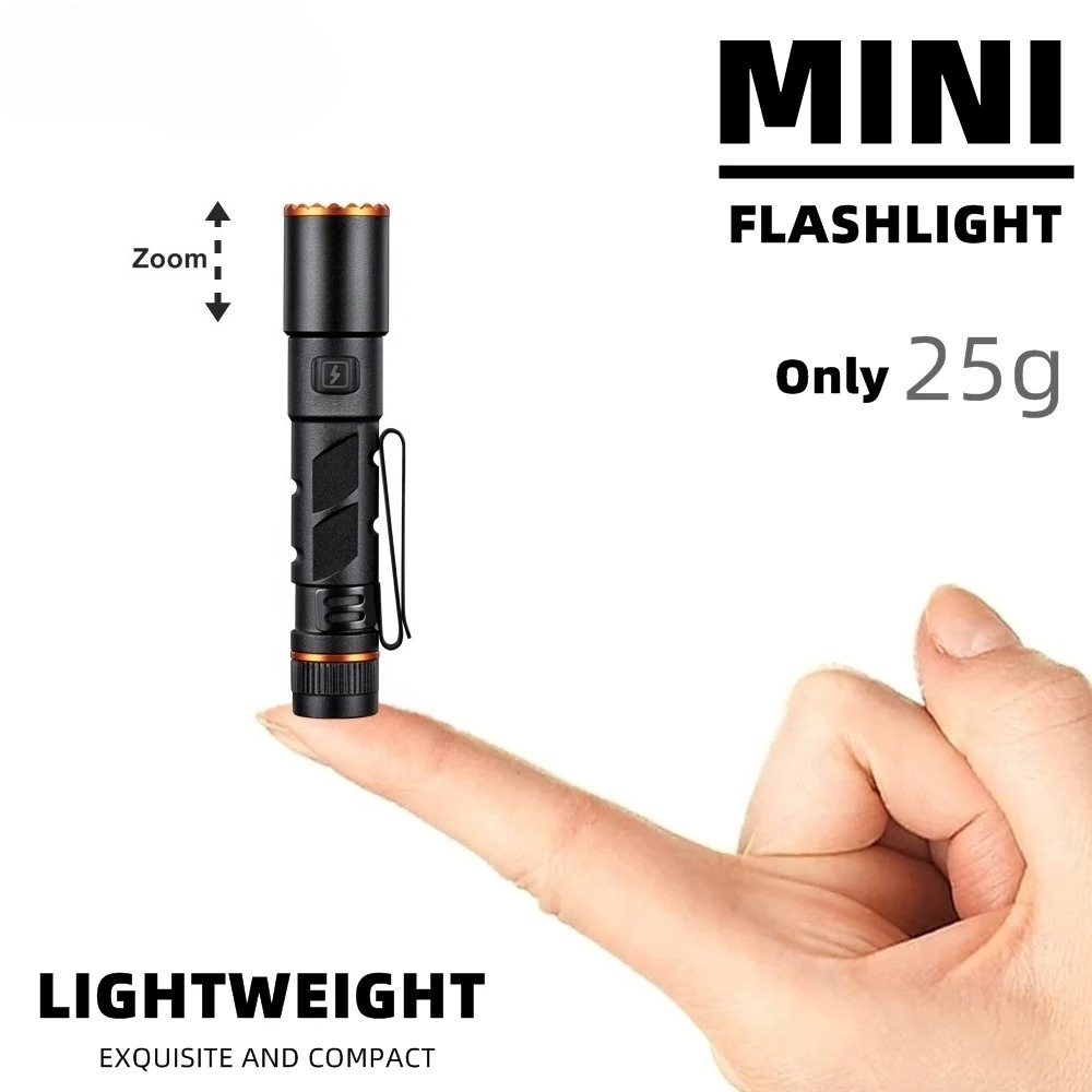 Mini Torcia LED Zoom EDC ad Al - Street Fashion Blog recensione e prezzo