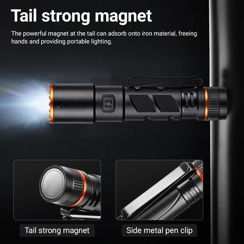 Mini Torcia LED Zoom EDC ad Al - Street Fashion Blog recensione e prezzo