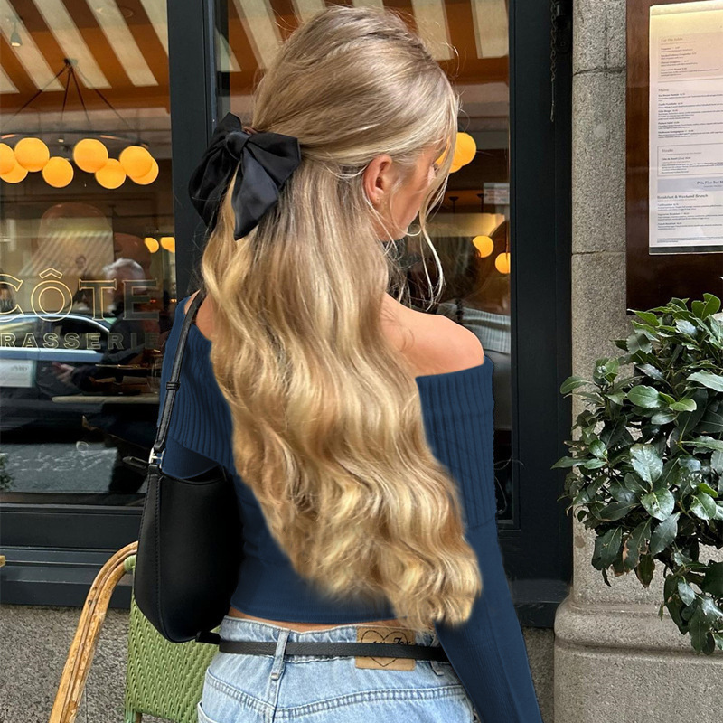 Top a Spalle Scoperte da Donna - Street Fashion Y2K recensione e prezzo