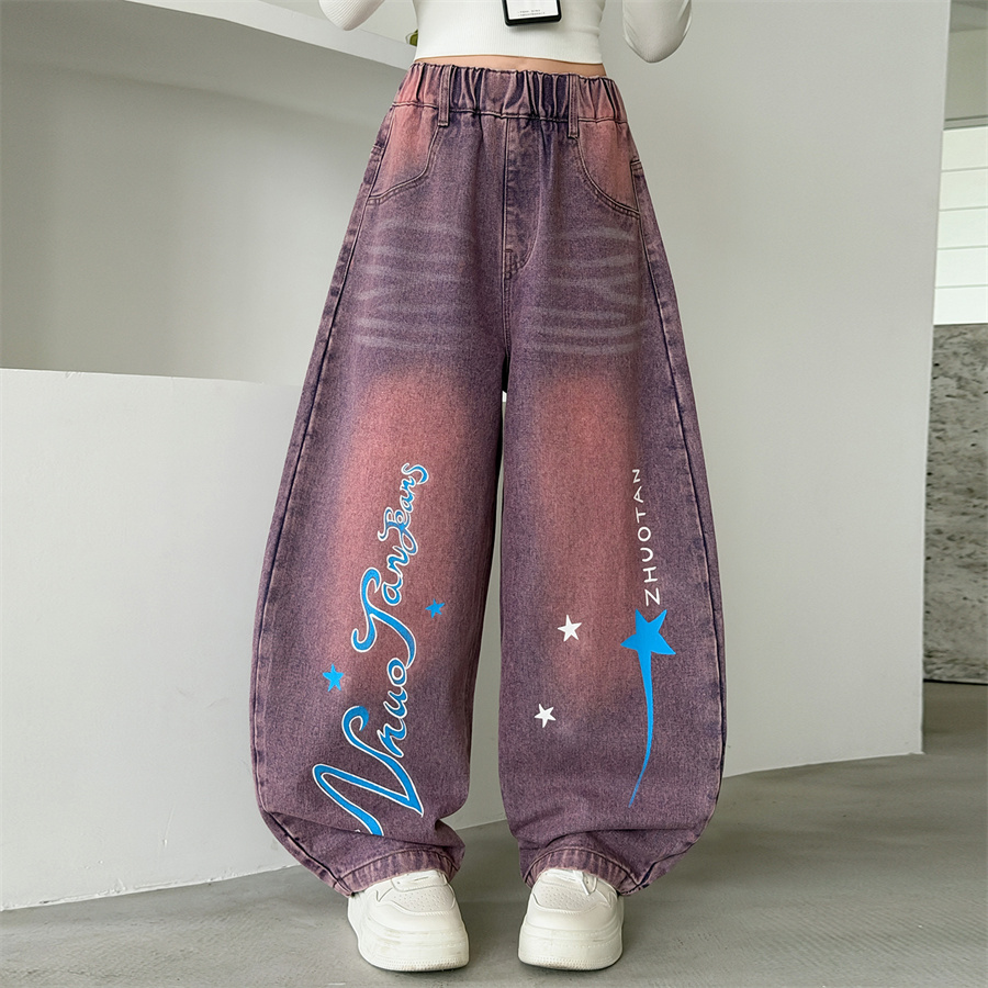 Jeans Larghi Multicolore Stile - Street Fashion Korean Girl recensione e prezzo