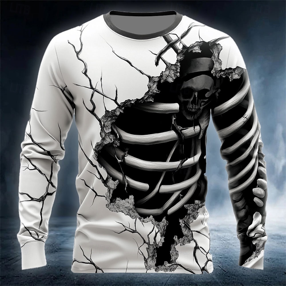 T-shirt da uomo con stampa 3D  - Street Fashion Y2K recensione e prezzo