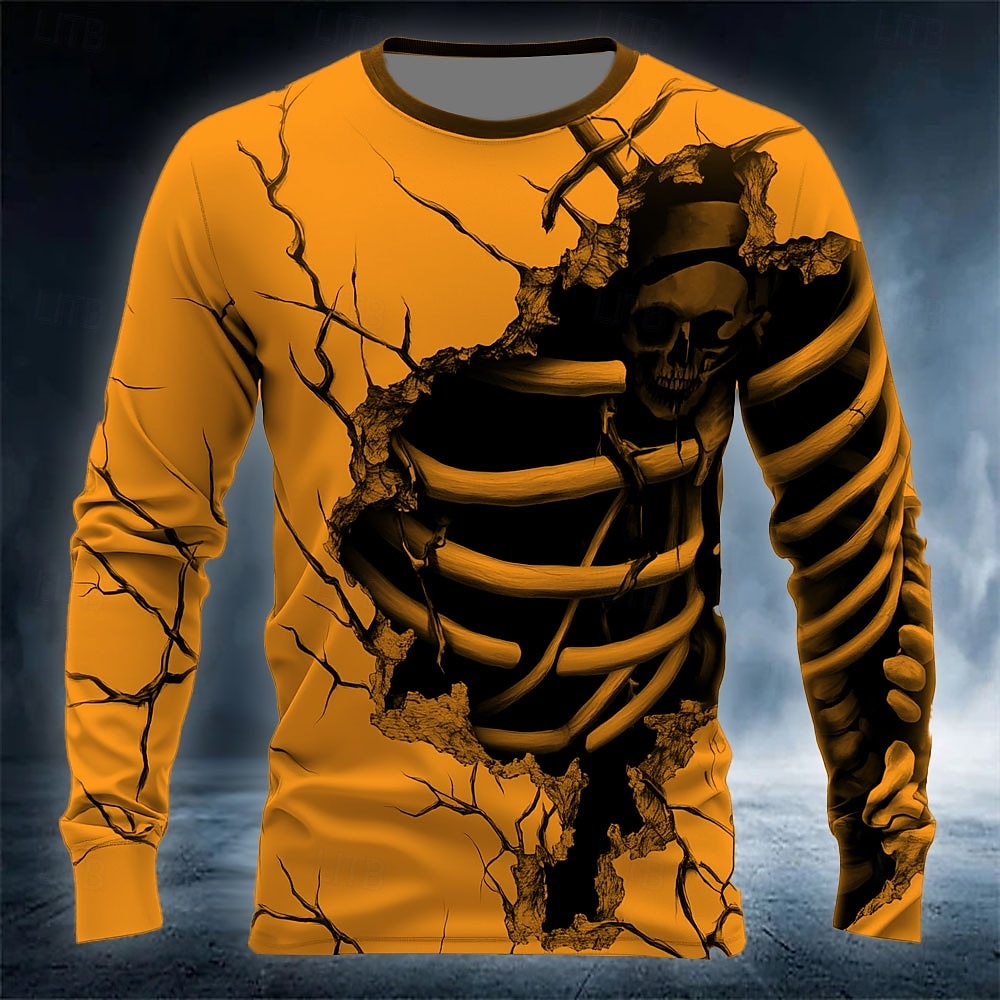 T-shirt da uomo con stampa 3D  - Street Fashion Y2K recensione e prezzo
