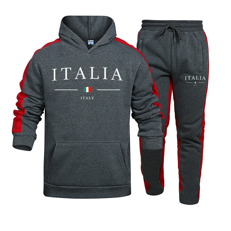 Tuta da Uomo 2 Pezzi, Set Casu - Street Fashion Hoodie recensione e prezzo