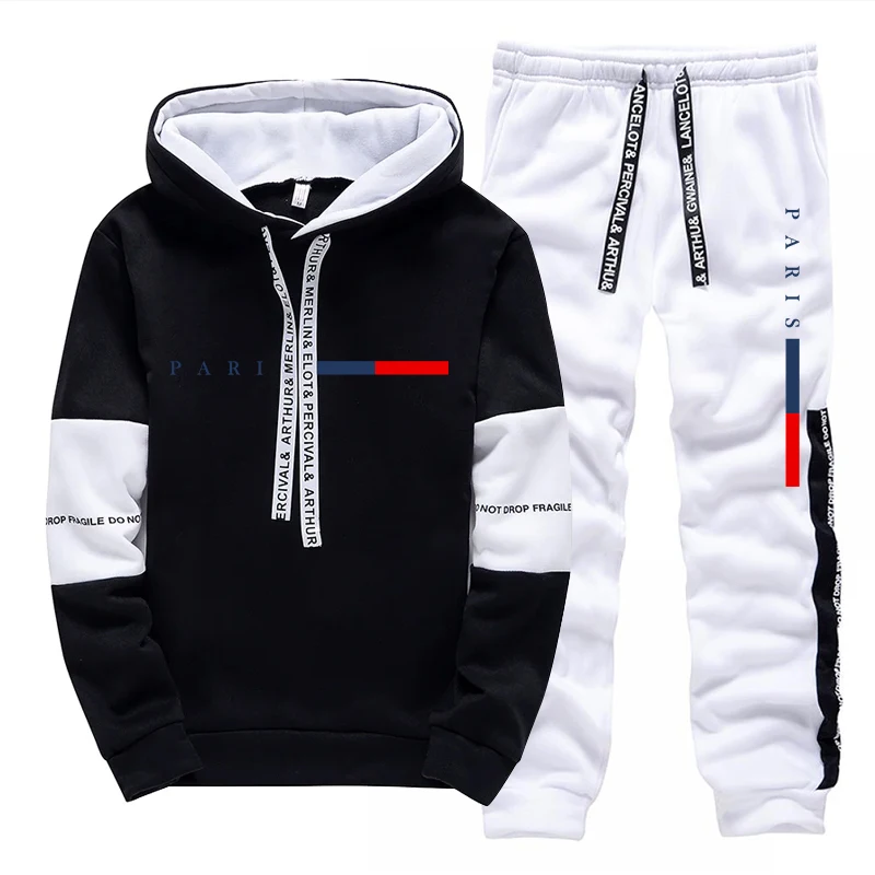 Set da Uomo/Felpa con Cappucci - Street Fashion Hoodie recensione e prezzo